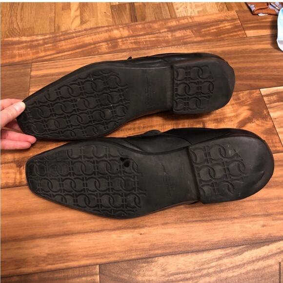 Salvatore Ferragamo Black Leather Loafers main image 15